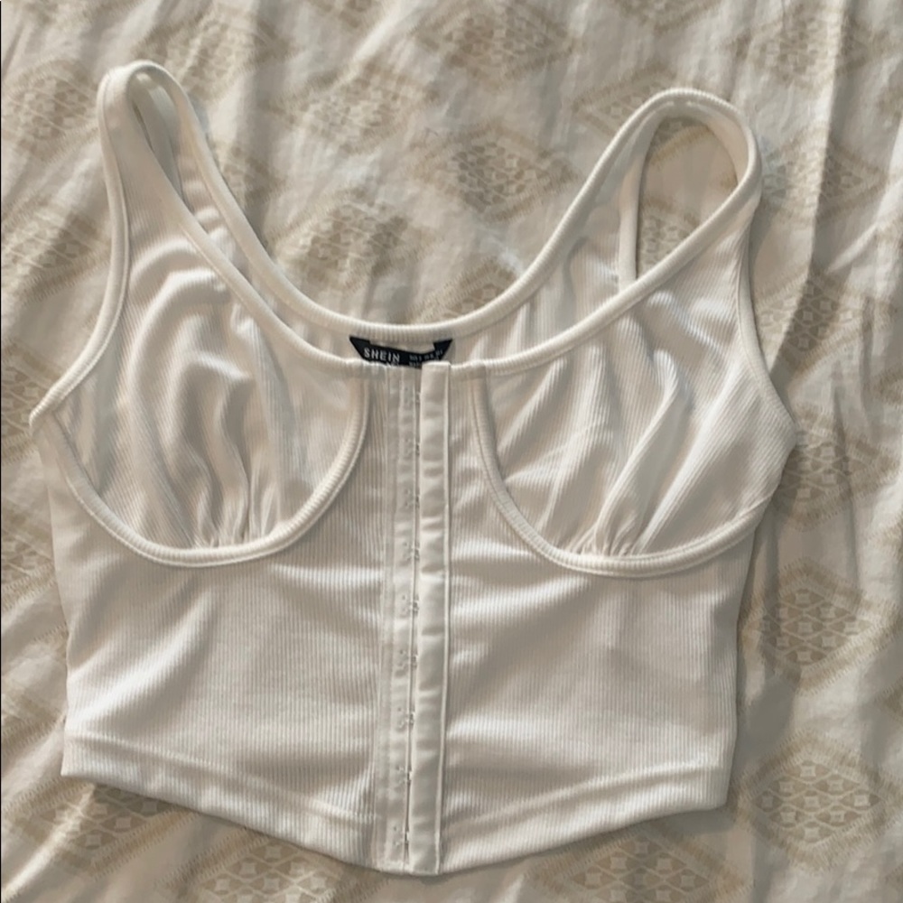 Bustier tank top